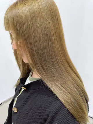 ロング まいか🤎髪質改善 ミルクティーボブ🎀のヘアスタイル