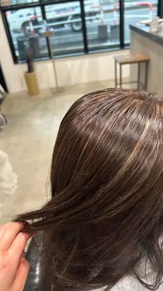 ロング Lis blanc所属・しみずゆさ/所沢 モデル様募集中🤍のヘアスタイル