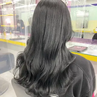 ロング カラー rio🧚🏻‍♀️ 暖色/グレージュのヘアスタイル