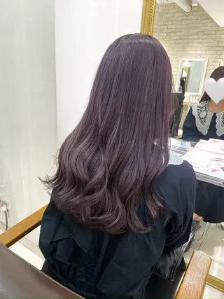 ロング カラー ヘアアレンジ 透明感カラー ai🫧🪞のヘアスタイル