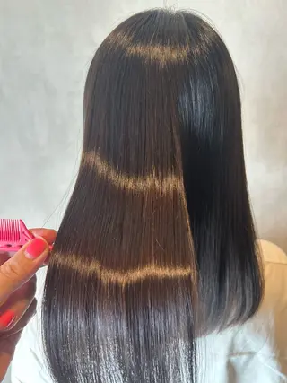 セミロング KamiBito奈良生駒店所属・きむら はるみのヘアスタイル