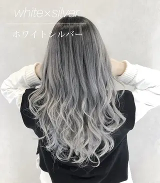 セミロング カラー シールエクステ/渋谷 ／ギャル/LIALAのヘアスタイル