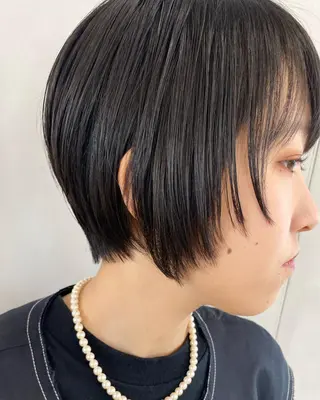 ショート デザインカラー/パー マ🦖外岡咲希🦖のヘアスタイル