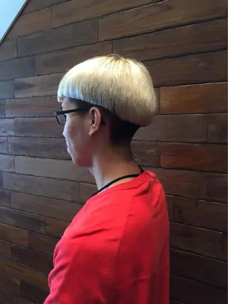 ショート カラー 佐伯 凌太郎のヘアスタイル