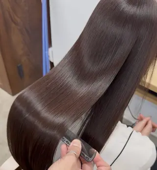 ロング 💖saki ケアブリーチ💖のヘアスタイル