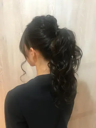 ロング ヘアアレンジ Oasis所属・🦋Oasis RINA 🦋のヘアスタイル