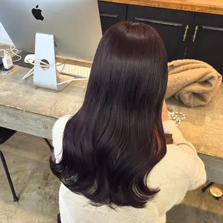セミロング 🎧透明感艶カラー / 凜 子🎸のヘアスタイル