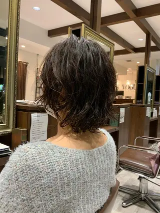 ショート パーマ 🌿ストレート🌿 髪質改善☘️シュウヤのヘアスタイル