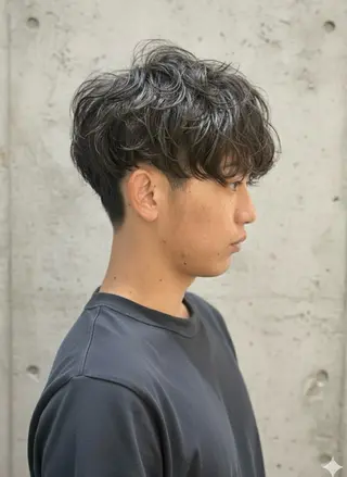 ショート パーマ メンズ 上質メンズスタイル /石川瑠青のヘアスタイル