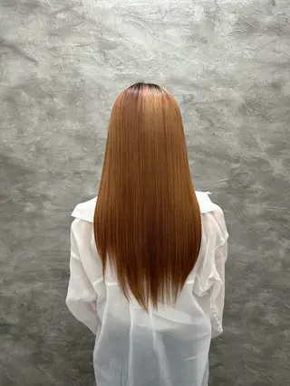 ロング 小久保音々華/ 髪質改善/暖色カラーのヘアスタイル