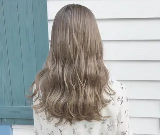 ロング 山崎 俊介のヘアスタイル