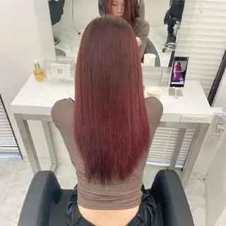 カラー 🍒renka🍒 ボブ/ショート/暖色のヘアスタイル