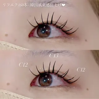 マツエク・マツパ EYELA YUKAのマツエク・マツパデザイン