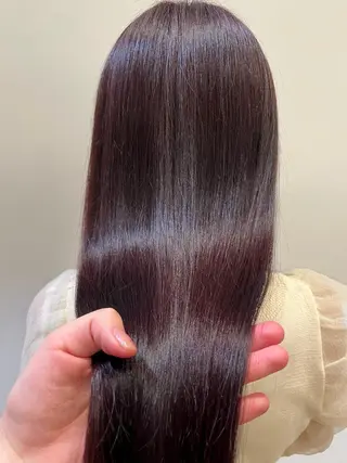 セミロング 暖色カラー/似合わせ カット/名古屋/辻のヘアスタイル