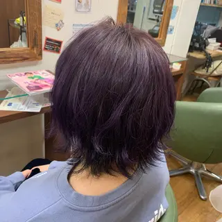ショート カラー march merryのヘアスタイル