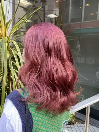 ロング カラー ブリーチ指名No.1 Daikiのヘアスタイル