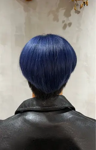 カラー メンズ 渋谷/ハイトーン/ プルエクステ/大和のヘアスタイル