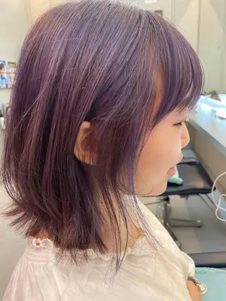 ショート カラー 岡野 静華のヘアスタイル
