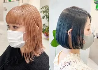 ショート カラー パーマ ヘアアレンジ メンズ ネイル マツエク・マツパ 【海外風カラー】 ⭐︎DEAN名駅店☆のヘアスタイル