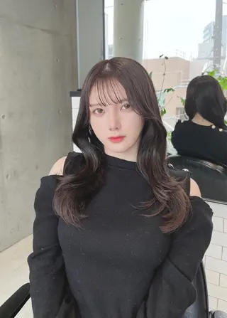 ミディアム 🌫️大人韓国ヘア 🌫️naoyaのヘアスタイル