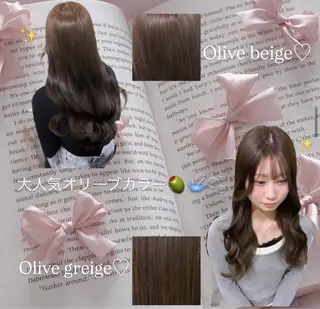 カラー CIEL FUKUOKA所属・🎀CIEL RIRU🎀のヘアスタイル