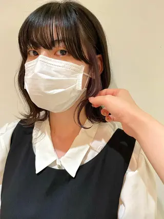 ミディアム カラー Asti  blanche所属・ショート/ブリーチ mizuki🐋のヘアスタイル