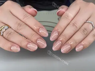 ネイル 神田 ココナッツのネイルデザイン