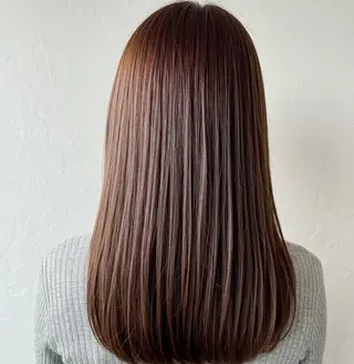 ミディアム パーマ ✨ブリーチカラー /菜月‪‪✨のヘアスタイル