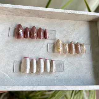 ネイル 羽兼 楓夏のネイルデザイン