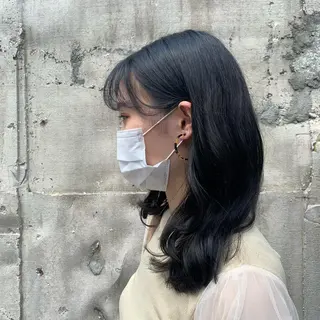 ミディアム カラー 韓国🇰🇷髪質改善 Chisaki치사키のヘアスタイル