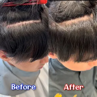 パーマ メンズ メンズ縮毛矯正 ♠️店長下平隼人のヘアスタイル