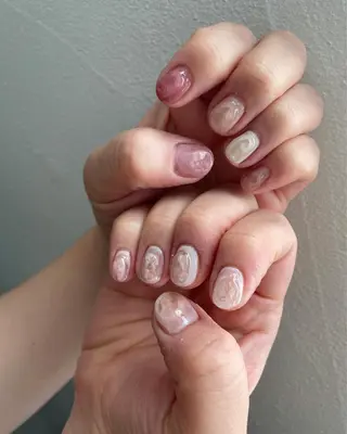 ネイル 甲府市徳行 🧸prunelleのネイルデザイン