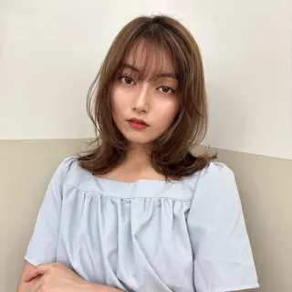 ミディアム Bonheur銀座店所属・髙落 香帆のヘアスタイル