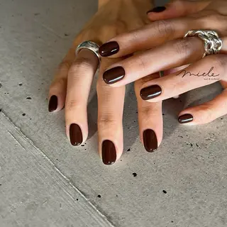 ネイル miele【ミエレ】 シンプル一癖のネイルデザイン