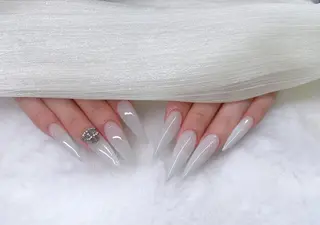 ネイル 長さだし/持込/ ins風ネイル/Umのネイルデザイン