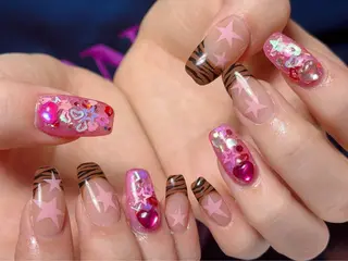 ネイル Nail Atelier IamI所属・アイアムアイ 大村磨衣のネイルデザイン