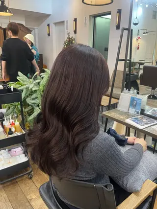 カラー Belle Ginza並木通り所属・透明感カラー／ メンズ◎／秋葉香乃のヘアスタイル