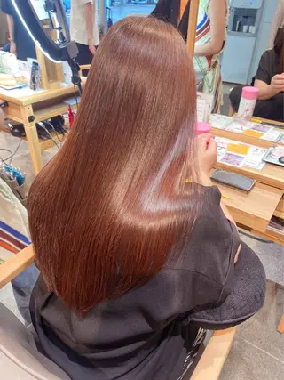 ロング スズキアキエ/ 髪質改善/艶髪カラーのヘアスタイル