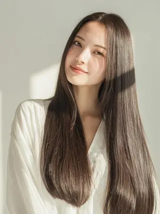 ロング 縮毛・髪質改善🩰 mai🐰ྀི🤍のヘアスタイル