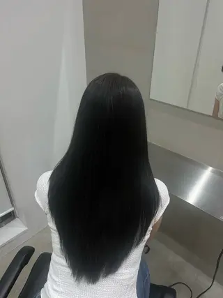 ロング カラー 夏果⭐︎fifth 天神 海外風パーマのヘアスタイル