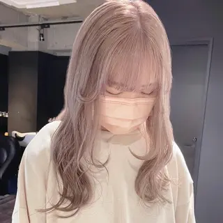 ロング カラー MiL所属・✨ハイトーン✨ 濱田知孝のヘアスタイル