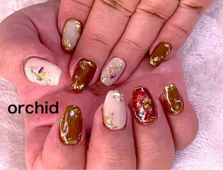ネイル orchid ♡オーキッドのネイルデザイン