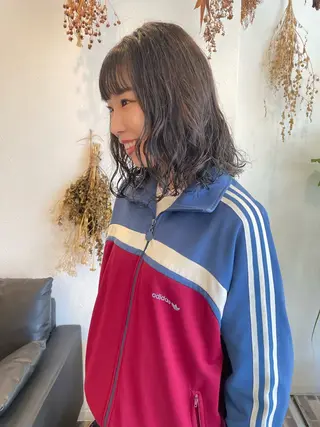 ミディアム カラー パーマ m ā l o.🌷 サカモトマイコのヘアスタイル