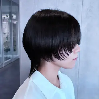 ショート アニメ髪・ウルフ🦇 樋口莉夏のヘアスタイル