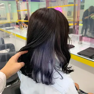 ロング カラー パーマ ヘアアレンジ メンズ キッズ ネイル マツエク・マツパ BerryEyes所属・🦋haginoya miho🦋のマツエク・マツパデザイン