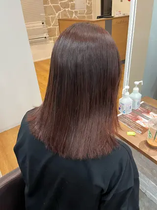 カラー 藤原 智恵のヘアスタイル