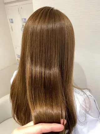 セミロング 縮毛矯正専門 金井佳祐のヘアスタイル