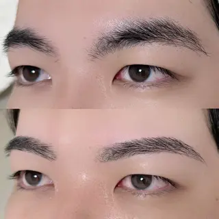 メンズ アイブロウ i plus所属・i plus mahoのマツエク・マツパデザイン