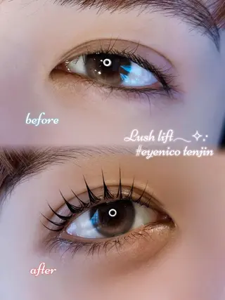 マツエク・マツパ eyenico天神 梅津のマツエク・マツパデザイン