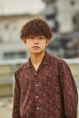 ショート パーマ メンズ メンズ専門店 店長 小柳 裕夢のヘアスタイル